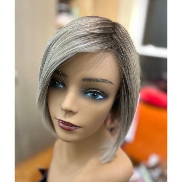 Rebel gypsy “Ocean of noise” luxury monofilament Human hair blend wig main image 8